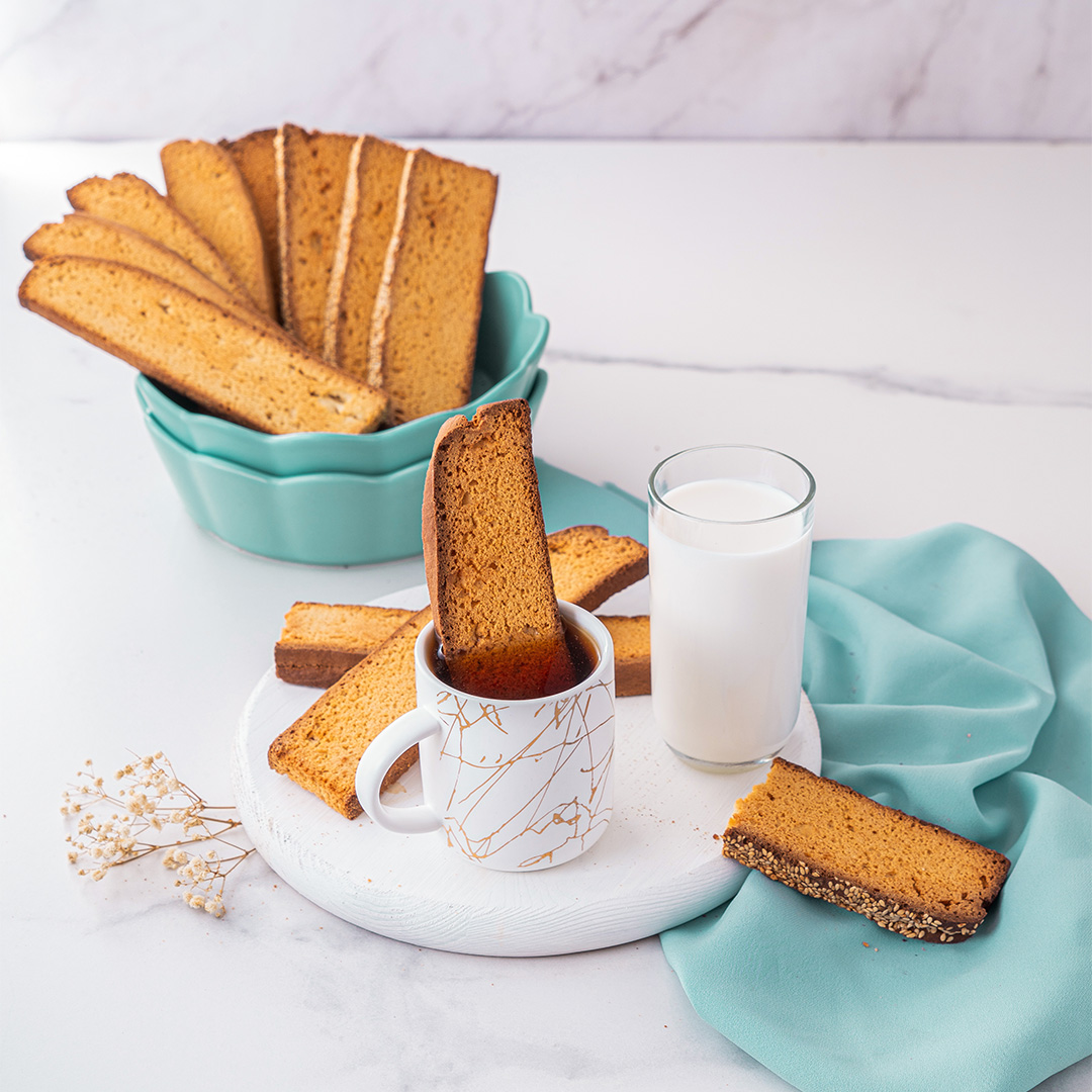 Qabalan Sesame Karshela Rusk 450g - Image 2